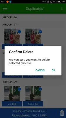 Duplicate Photos Fixer android App screenshot 2